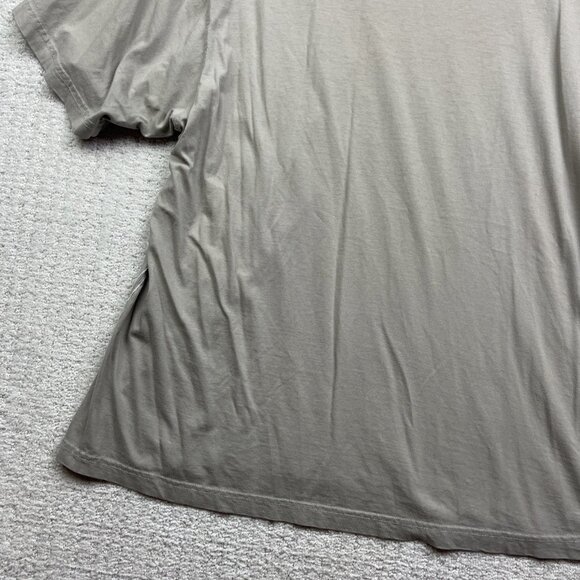 Y2K Burnside Men Shirt L Grey Affliction Goth Grunge Cross Wings Skater - Picture 13 of 15